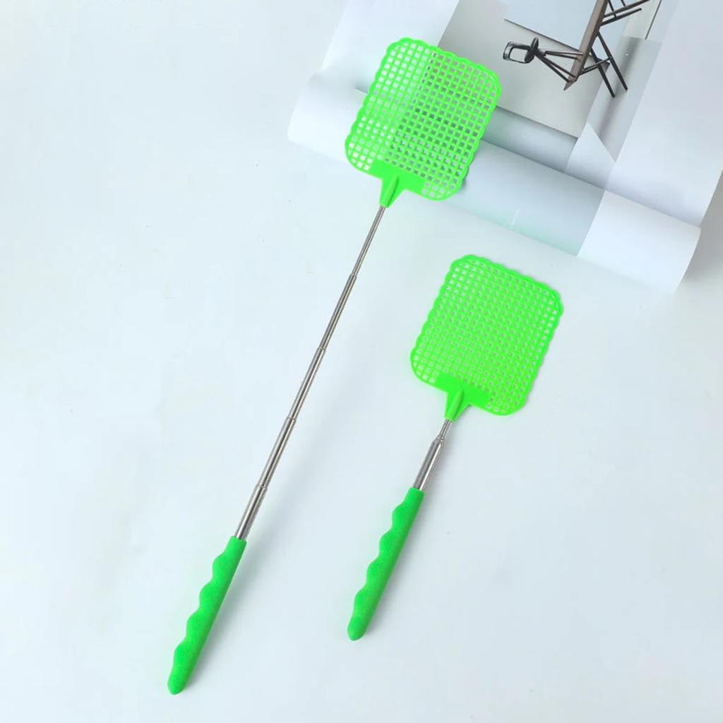1pc Retractable Plastic Fly Swatter -Efficient Mosquito Eliminator for Home & Outdoor -Summer Essential, Beach&Travel Accessory