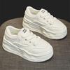 Popular women's shoes autumn and winter new thick-soled heightening little white shoes women's sports and leisure classic versatile purple board shoes