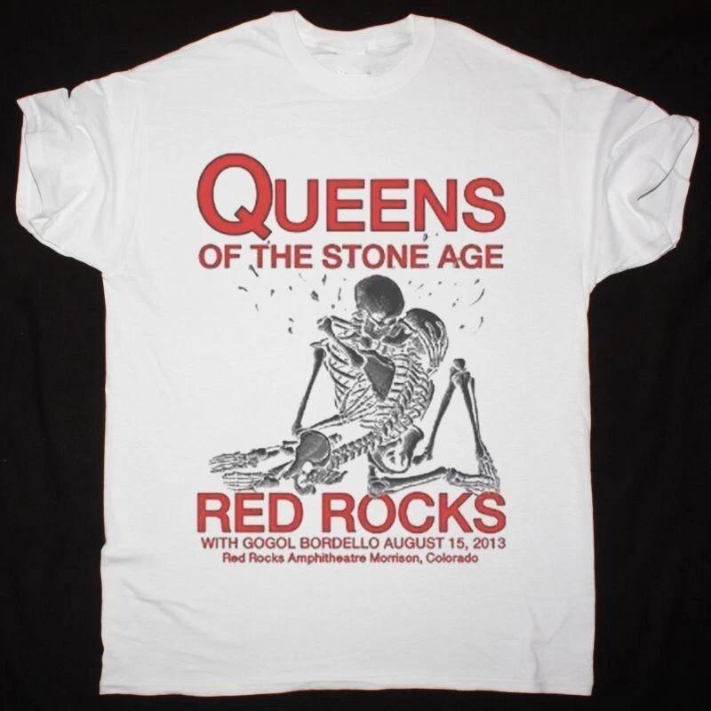 

Vintage Red Rock Queens of the Stone Age Shirt White Unisex S-234XL E1329 S