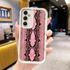 Phone Case for Samsung Galaxy A17 A16 A15 A14 A13 Fashion Snake Skin Pattern A56 A36 A26 A55 A35 A25 A54 A34 A24 A53 A33 A23 A07
