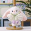 Plush Bunny Hanging Decor With Flower Dress For Kids Gift