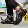 Work Sneakers For Men Safety Shoes Anti-Smash Anti Puncture Indestructible Shoes Breathable Comfort Steel Toe Protection Shoes