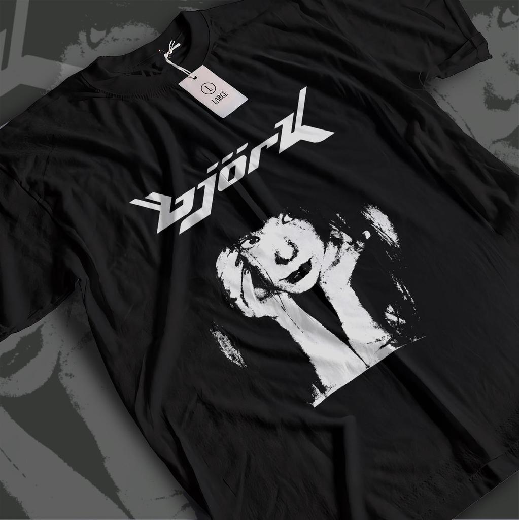 Vintage Björk Graphic Tee, 90s Alternative Music, Unisex Heavy Cotton