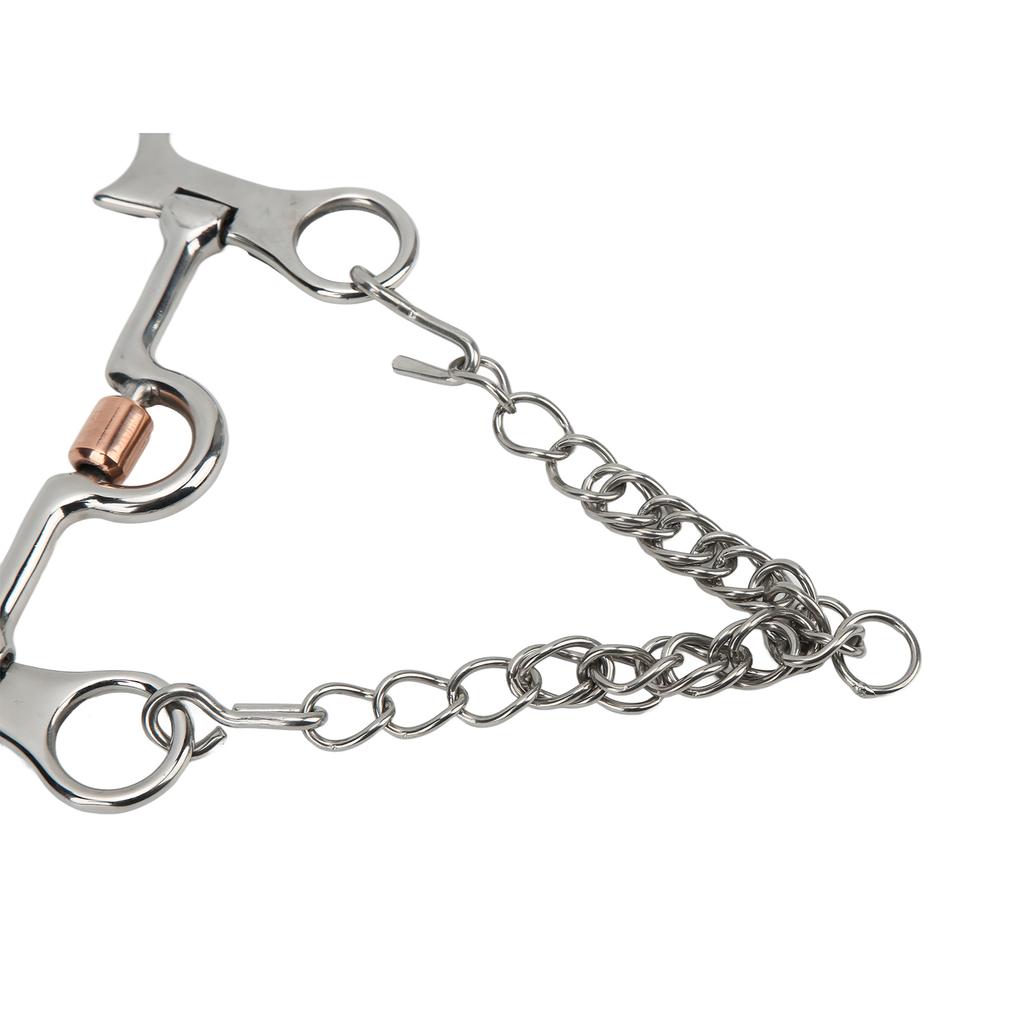 Pelham Bit Strong Fine Workmanship Stainless Steel Horse Bit for Horse Riding Equestrian Performance