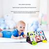 Foldable Soft Cloth Baby Book: Early Education Cognitive Toy for 0-2 Years, with Sounds