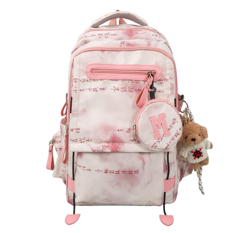 Schoolbag New Chinese Fashion High School Junior High School Student College Student School Bag Women's Large Capacity Outdoor Leisure Travel