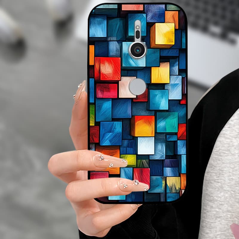 For Sony Xperia XZ2 XZ 4 2 1  Soft Silicone Black Back Shell Phone Cover For Sony XZ1 XZ2 XZ4 Funda Coque Shockproof Cases
