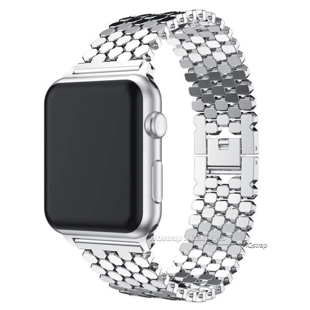 Metal Watch Band for Apple Watch 45mm 44mm Series 10 46mm 42mm Bracelet for Iwatch 9 8 7 6 SE 5 40mm 41mm Ultra2 49mm Strap