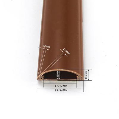 Anti-extrusion Floor Cord Cover Arc Self-Adhesive Cord Protector Semicircle Durable Electric Wire Slot Home Outdoor