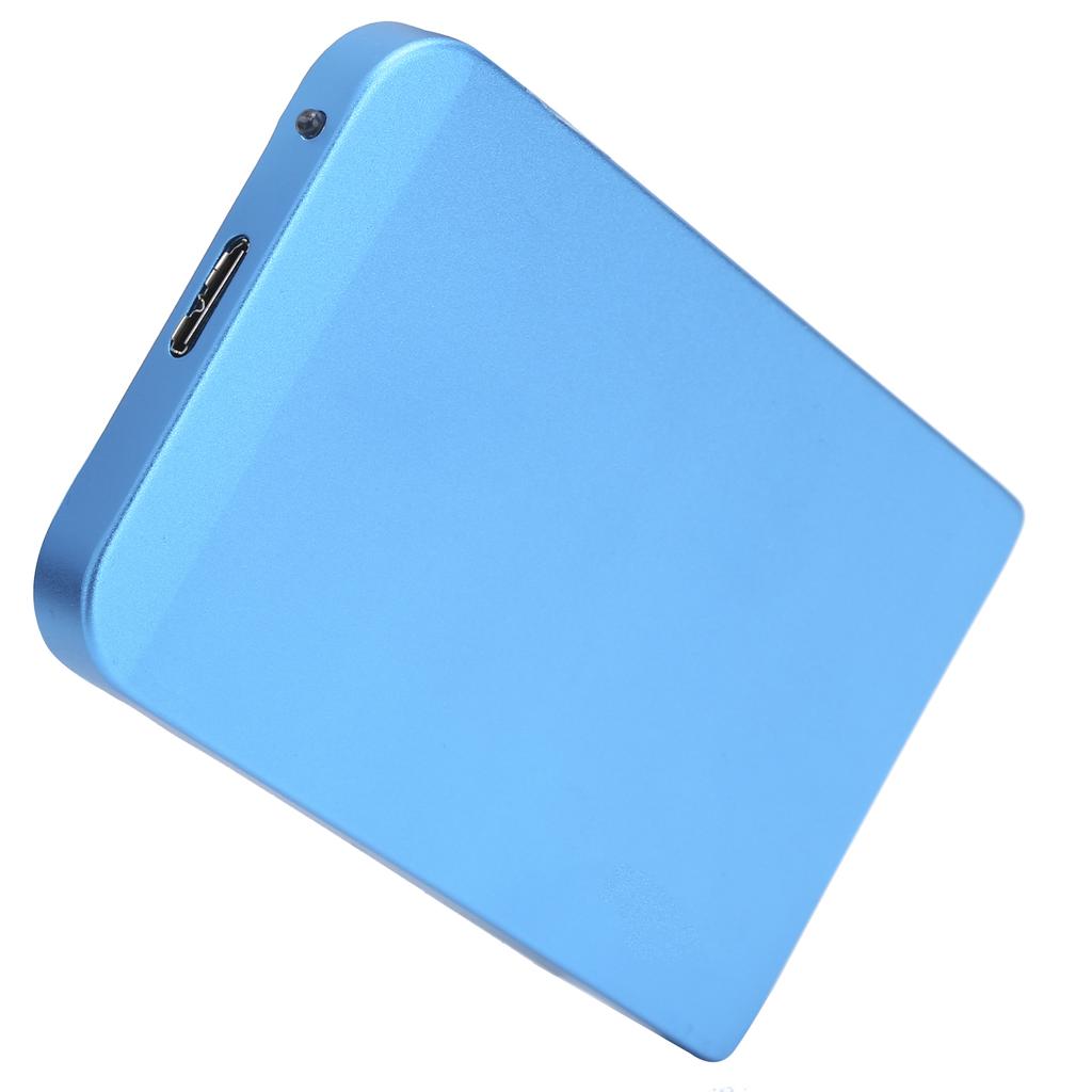 Mobile Hard Disk Basic Storage HDD External USB3.0 2.5in Hard Drive Network Peripheral Blue1TB