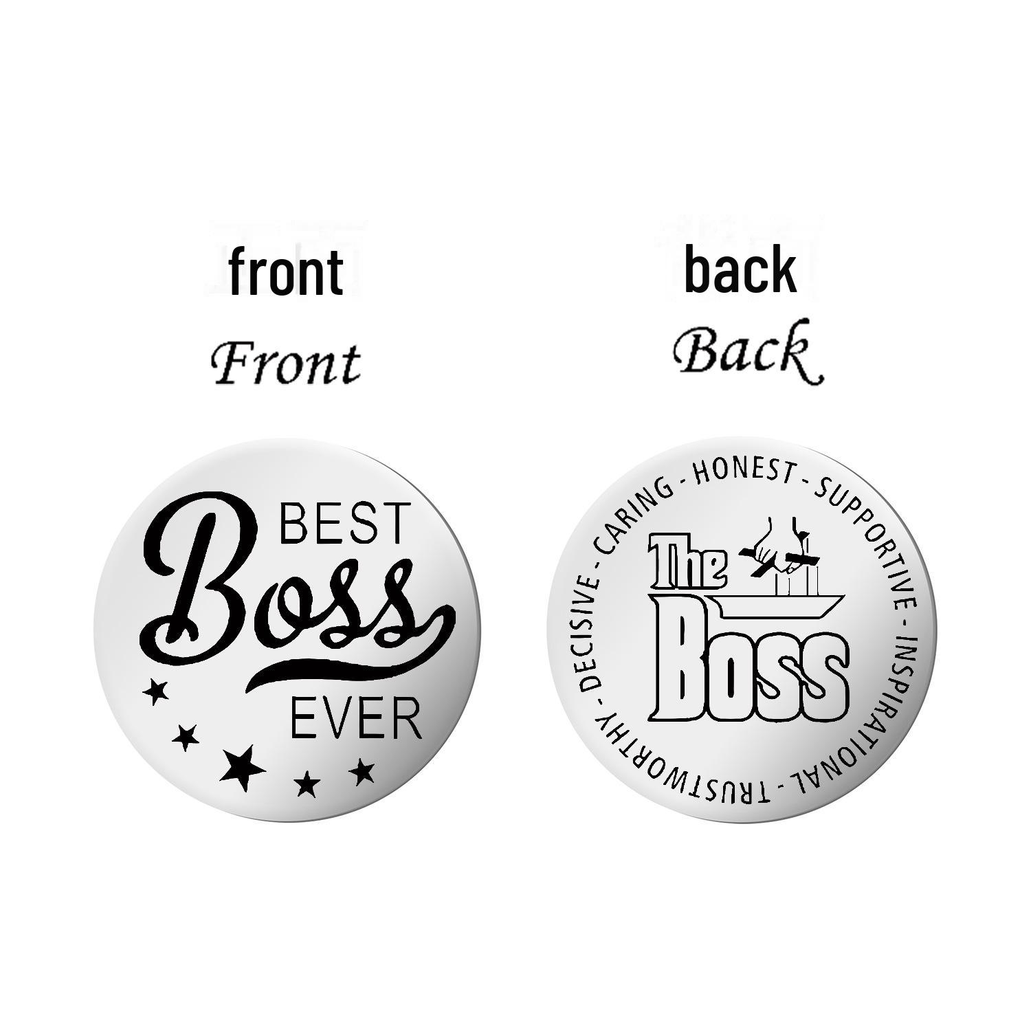 

Женский кожаный карманный брелок для ключей с монетой из нержавеющей стали и гравировкой Heartfeel