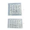 Crystals Clear Silicone Mask Mould for Masquerade Parties and Nail Art Designs