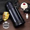 Large 5L Stainless Steel Insulated Thermos for Men - Portable Outdoor Travel Water Bottle