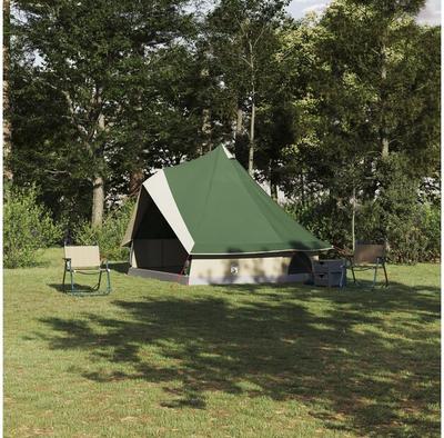 Campingtält Vidaxl tält 8-personers grönt vattentätt