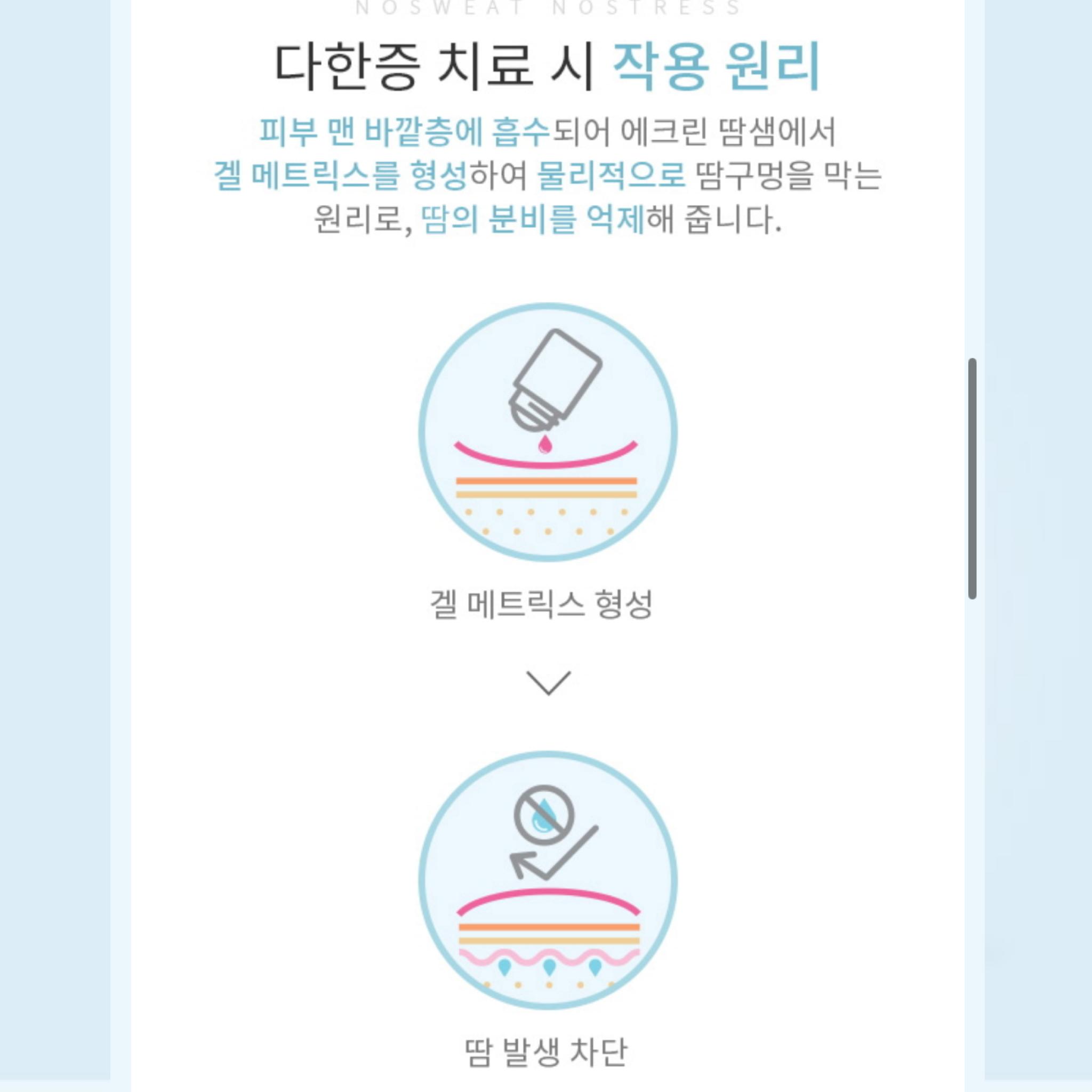 NoSweat NoStress Корейское средство от гипергидроза 30 мл/Антимикробные дезодоранты — фото 6