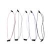 3/5Pcs Woman Invisible Elastic Shirt Tuck Belt Adjustable Drawstring Waistband Slimming Waist Fixing Band Clothing Accessory