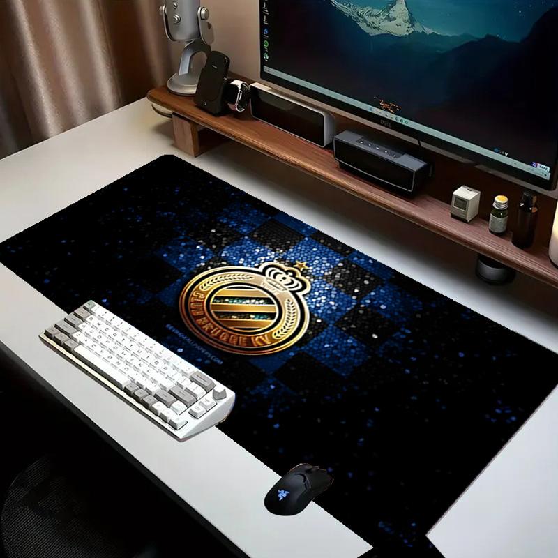 Golden Club Atletico Emblem   Mouse Pad Office Desk Mat, Gaming Mouse Pad Mousepad, Keyboard pad,Heavy-Duty Non-Slip Rubber Backing, Gift