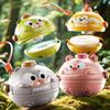 Cartoon Animal Pet Pet Top Gyro Multicolor Hand Eye Coordinated  Toy Plastic Parent- Interaction Pressing Toy Game