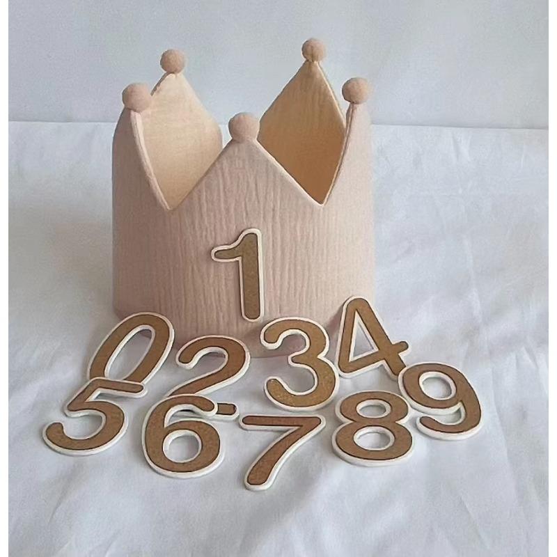 Cotton Crown Props Children Photography Props Photoshoot Birthday Crown Hat Fotografia Accessories Birthday Party Props
