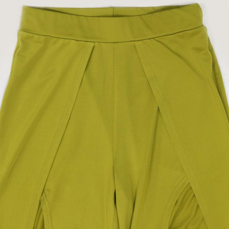 Women's New Fashion Casual Suit Bust Open Wide Leg Trousers