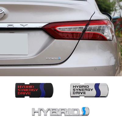 3D Stereo Rear Emblem Sticker for Toyota Camry Hybrid