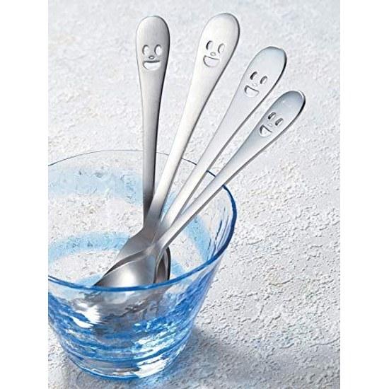 Nakao Tsubame Sanjo Nico Tea Spoon 4-Piece Set 13.7cm NY-4 Made Japan