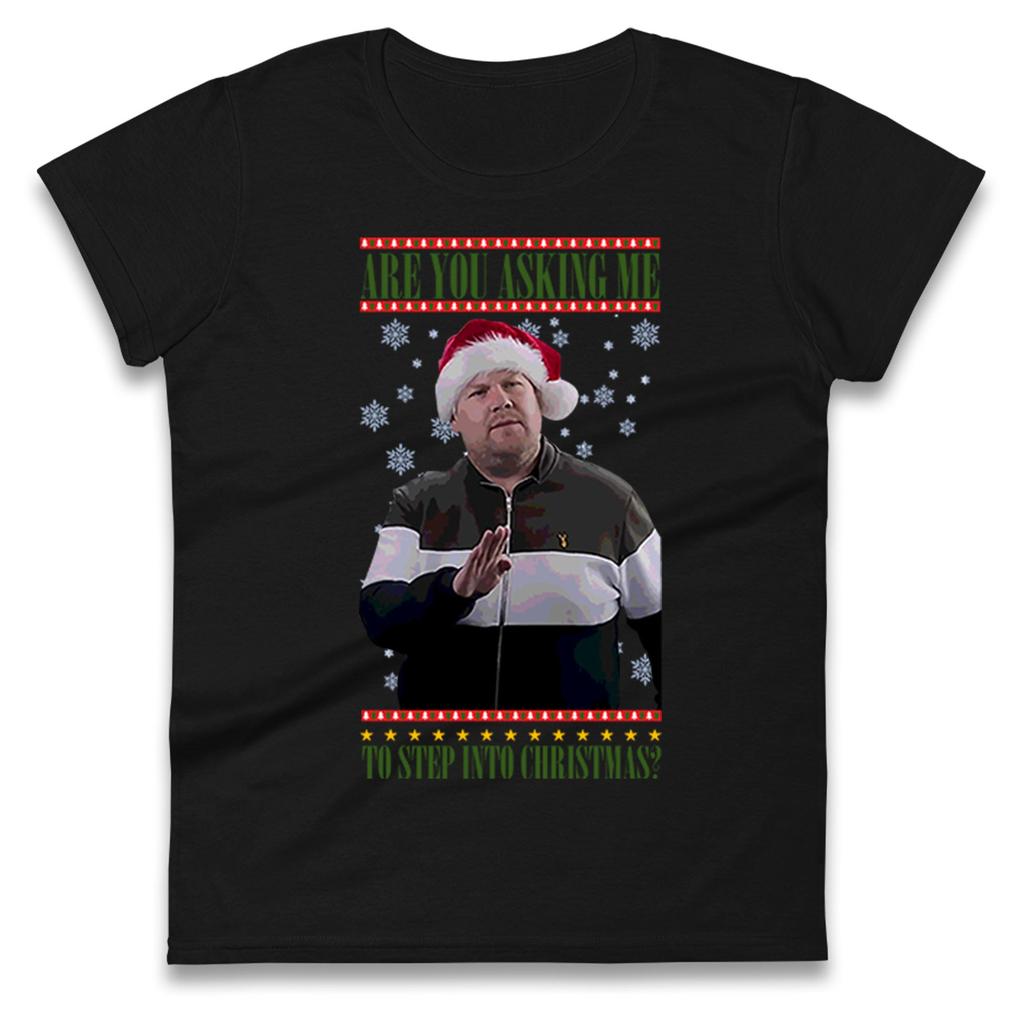 James Corden Christmas Womens T Shirt Mens Tops Tees Unisex