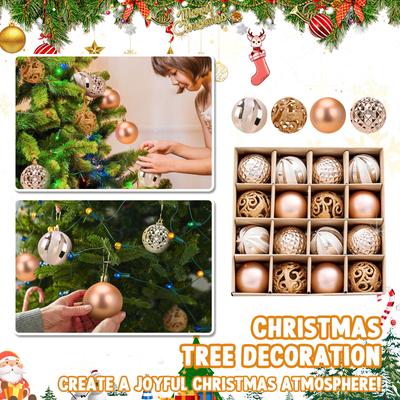 Decoração de festa de Natal Evento de casamento Festa de aniversário Decoração para casa Suprimentos de decoração Bola de Natal Árvore Pingente