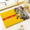 Anime Hot O-One-Punch Man Floor Mat Bedroom Living Room Flannel Door Mat Non-Slip Home Decor