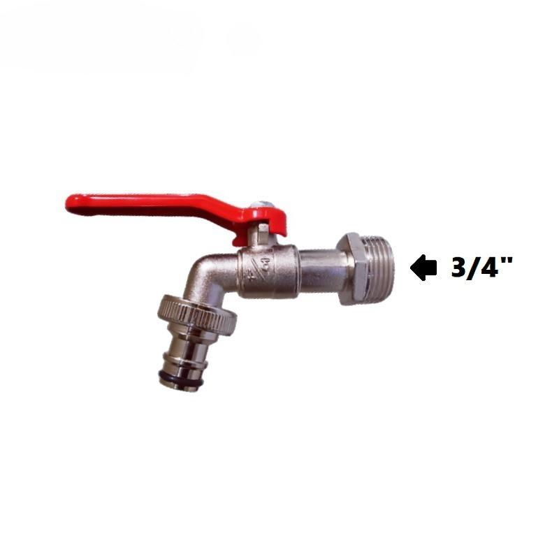 3/4X3/4 Gardening Zinc Alloy Faucet, Single Outlet Zinc Alloy Faucet