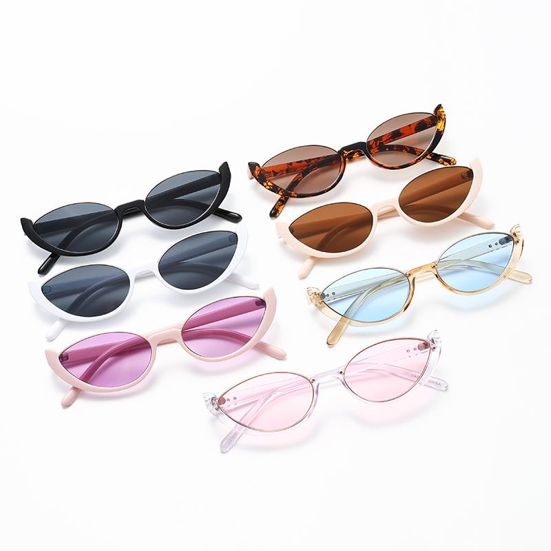 Fashion New Y2K Classic Cat Eye Lower Frame Sunglasses Women Retro Sun Glasses INS Eyeglasses Men Unisex