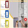 Hinge And Door Lock Hole Locator Installation Kit Woodworking Drilling Guide Tool