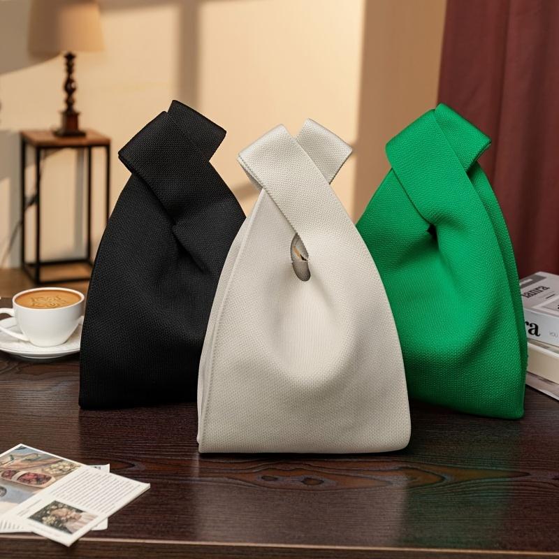 Mini-Strick-Umhängetasche für Damen, Lässige Handtasche für den täglichen Gebrauch
