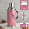 Large Capacity Stainless Steel Teapot & Thermos for Dorm Use