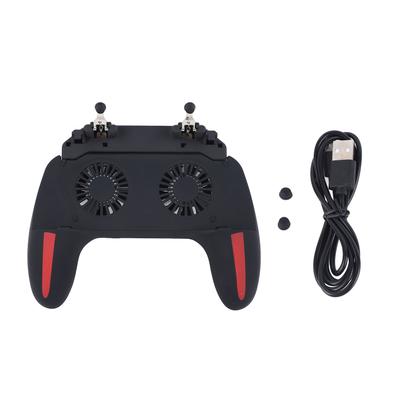 Mobilny Kontroler do Gier z Wentylatorem Cicha Praca Uchwyt do Gier Gamepad Mobilny Kontroler Spusty do Telefonu H10