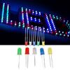 300PCS 3mm 5mm LED Light Emitting Diodes Kit  YellowGreenBlueRedWhite