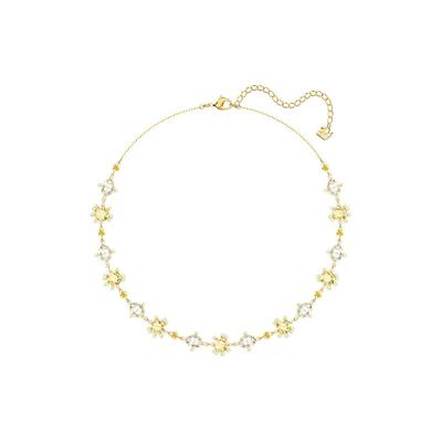 Olijfgroene Schitterende Luxe Charmante Bloem Metalen Ketting Damesketting 5460987