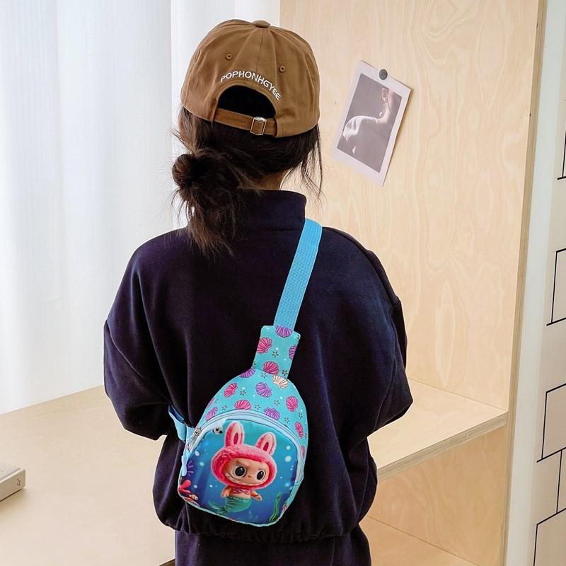 Cute Children Cartoon Crossbody Bag Breathable Playtime Kindergarten