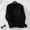 Women's Sweater Fall/winter Pullover Round Neck Loose Retro Twist Sweater
