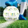Brazil National Football Team Theme Soccer Ball Size 5 Soccer Ball Soft Touch Professional Training Football for Outdoor Sports