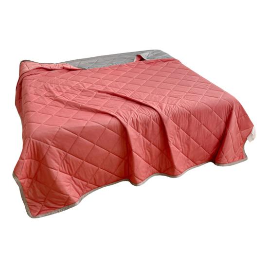 Summer Cooling Quilt for Hot Sleepers Light-weight Breathable Cooling Quilt Padded Summer Quilt for Bed Sofa Stay Cool from Night Sweats