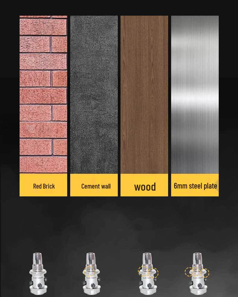 **Mini Nail Gun Silencer & Nailer Fixer for Ceiling Decoration**