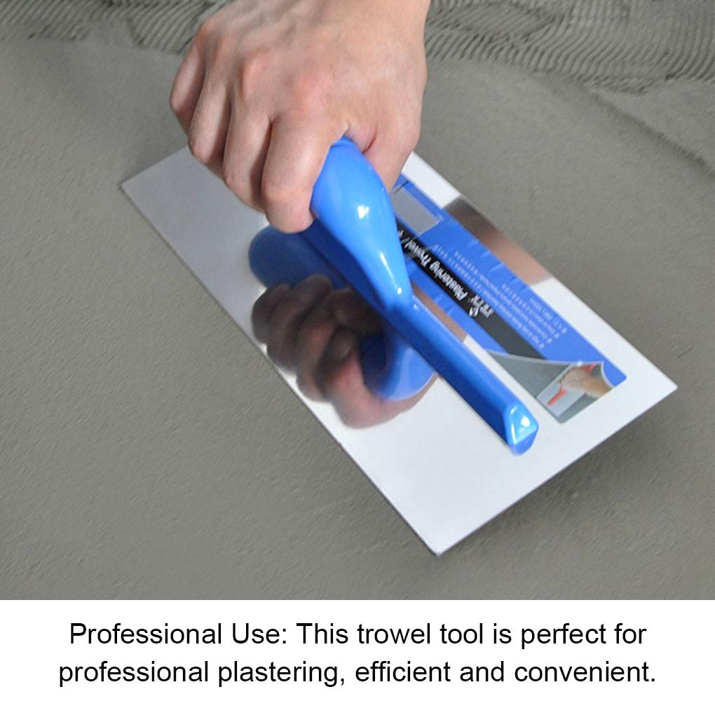 Plastering Trowel Building Worker Ploster Fitting Manual Stainless Steel Concrete Finishing Trowels Tiling Hand Tool