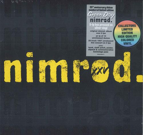 

LP Пластинка GREEN DAY - Nimrod. XXV 093624873006 Reprise Records 2023 США Рок
