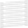 50Pcs Flower Stems Tube Holder Transparent Plastic Floral Water Tubes DIY Flower Arrangement Tools Wedding Bouquet Accessories