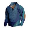 Men's Standing Collar Sweatshirt Is Outdoor Casual Sweaters Tops