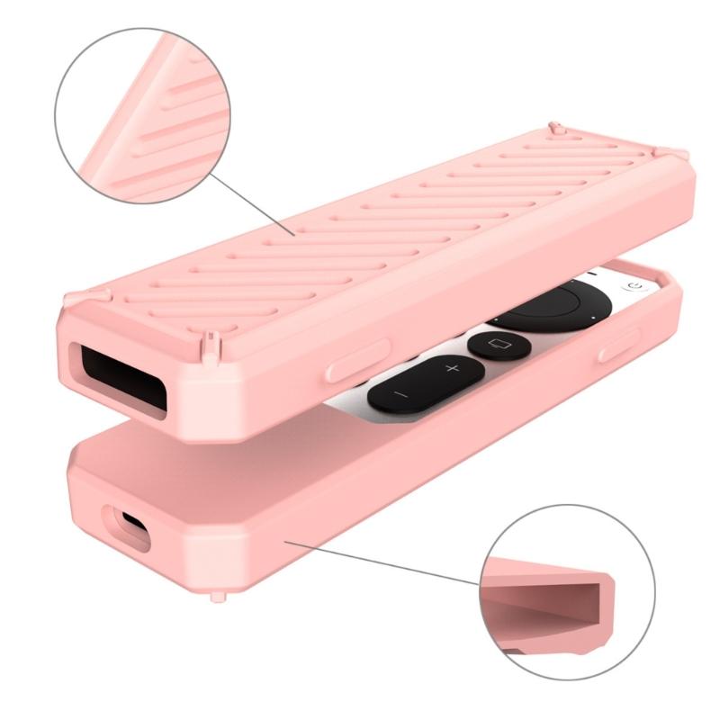 Liquid Silicone Remote Case For TV 4k 2021/2020 Model Streaming Device Cover AntiDrop Protector Easy Installation
