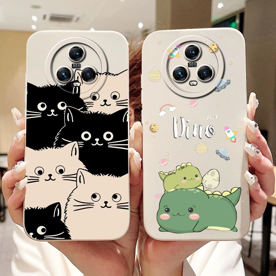 For Honor Magic5 Pro Case PGT-AN10 Cute Fashion Cartoon Cover Soft TPU Phone Case For Honor Magic 5 Pro Magic5 Lite Fundas Coque