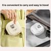 Portable Double-layer Pill Box Medicine Organizer Large Capacity Multiple Compartments Compact Pill Organizer Case