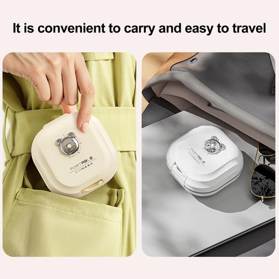 Portable Double-layer Pill Box Medicine Organizer Large Capacity Multiple Compartments Compact Pill Organizer Case